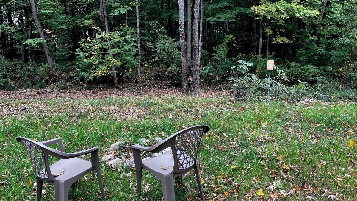 Bartlett RV Rental | Cozy brookside campsite 2
