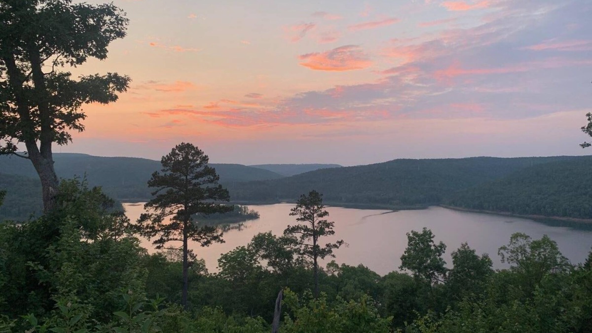 Edgemont Cabin | Cozy cabin atop 80 private acres w/panoramic view of Greers Ferry Lake & Ozarks