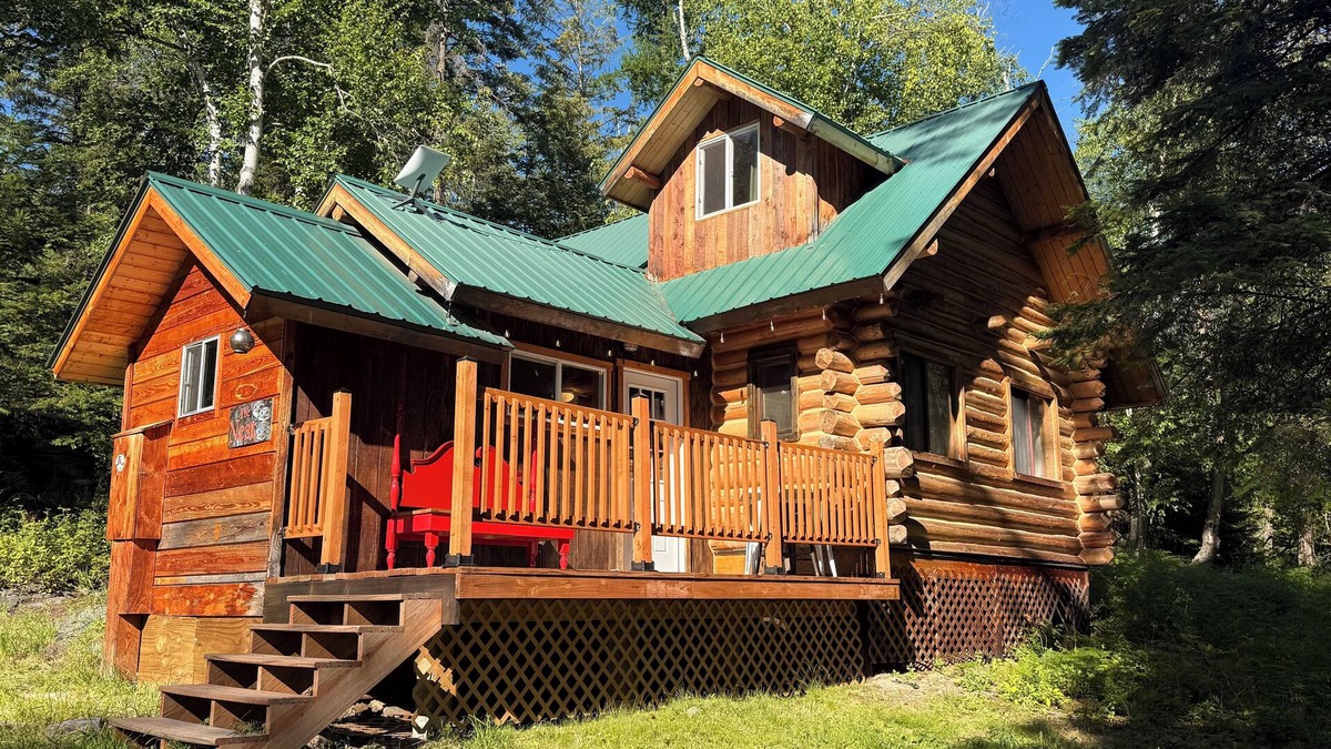 Bigfork Cabin | Cozy cabin bordering forest service trails. Perfect escape on 10 acres of forest