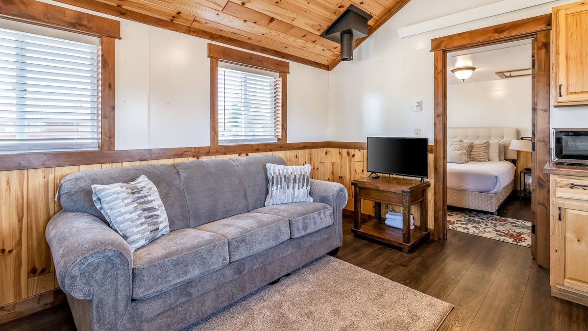 Victor Cabin | Cozy Cabin in Heart of Town W/ Free WiFi, Kitchenette, Great Views & More