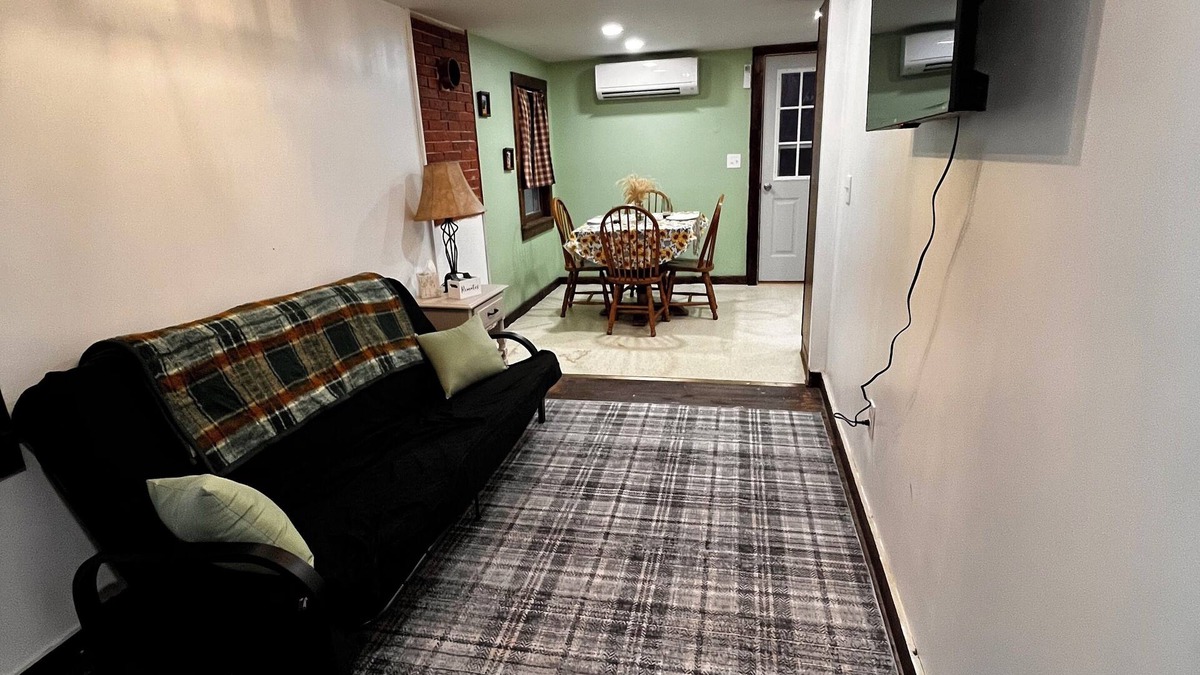 Camptown Cabin | Cozy cabin nestled along the Susquehanna river with WiFi and AC.