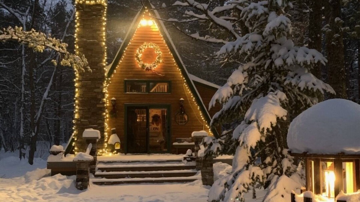 Paradise Cabin | Cozy Cabin nestled in the woods on all season road seconds from the trail system