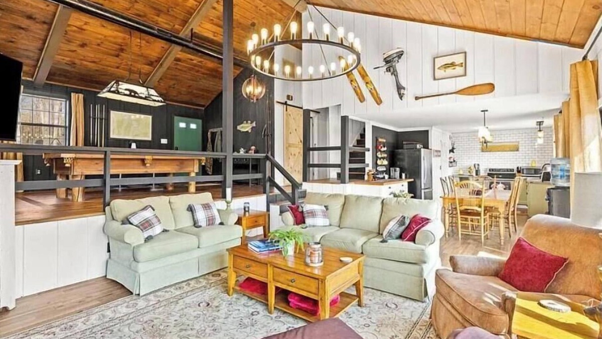 Farmers House | Cozy Cabin On Cave Run Lake RRG - Game Room, Fire Pit & Lake Views