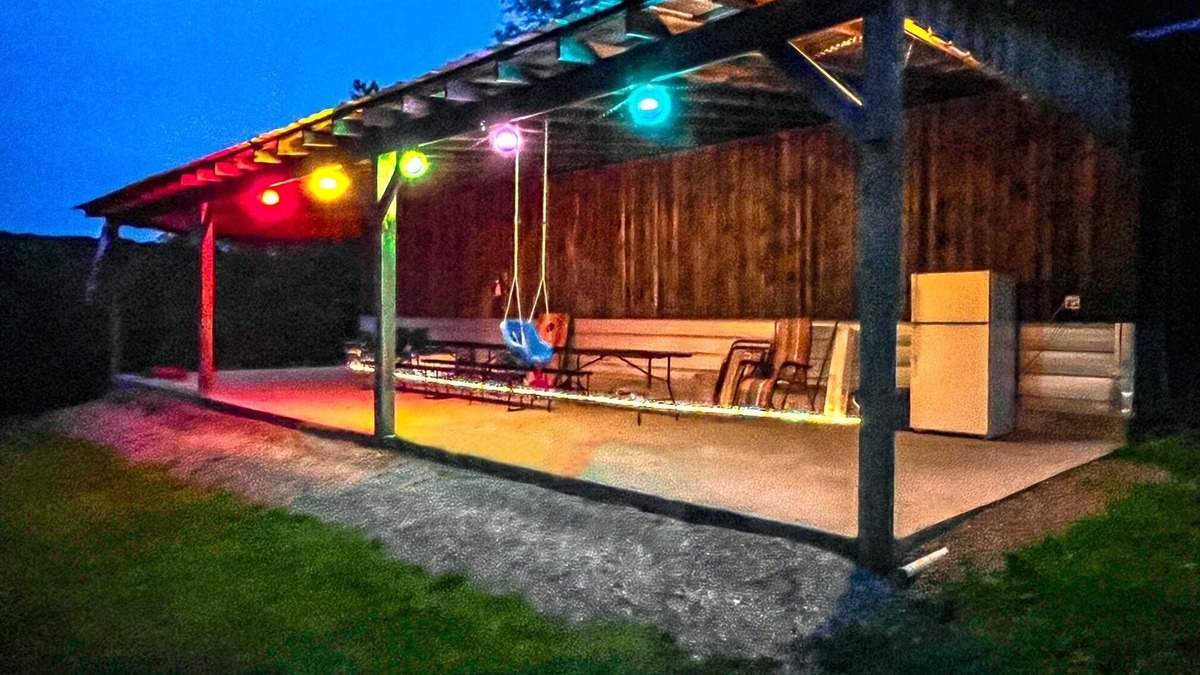 Scio Cabin | Cozy Cabin with Swimming Pond and Patio for gatherings