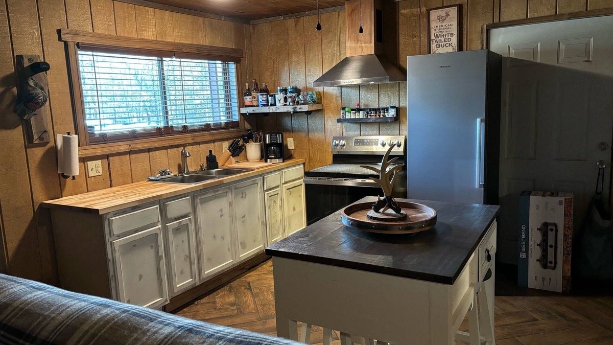 Rupert Cabin | Cozy cabin with WiFi and AC in charming Butler Private getaway on large acerage