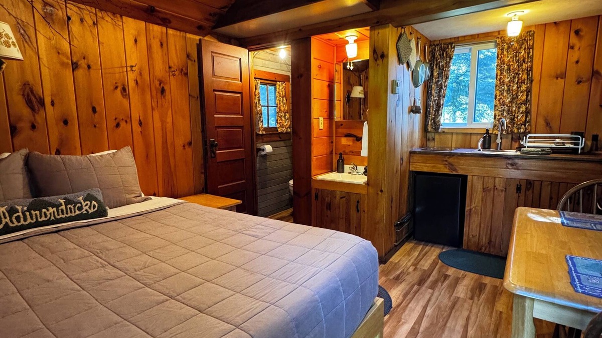 Lake Placid House | Cozy Cascade Adirondack Cabin