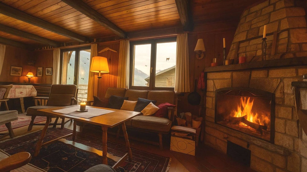 Liddes House | Cozy chalet, Alps view, fireplace & large terrace