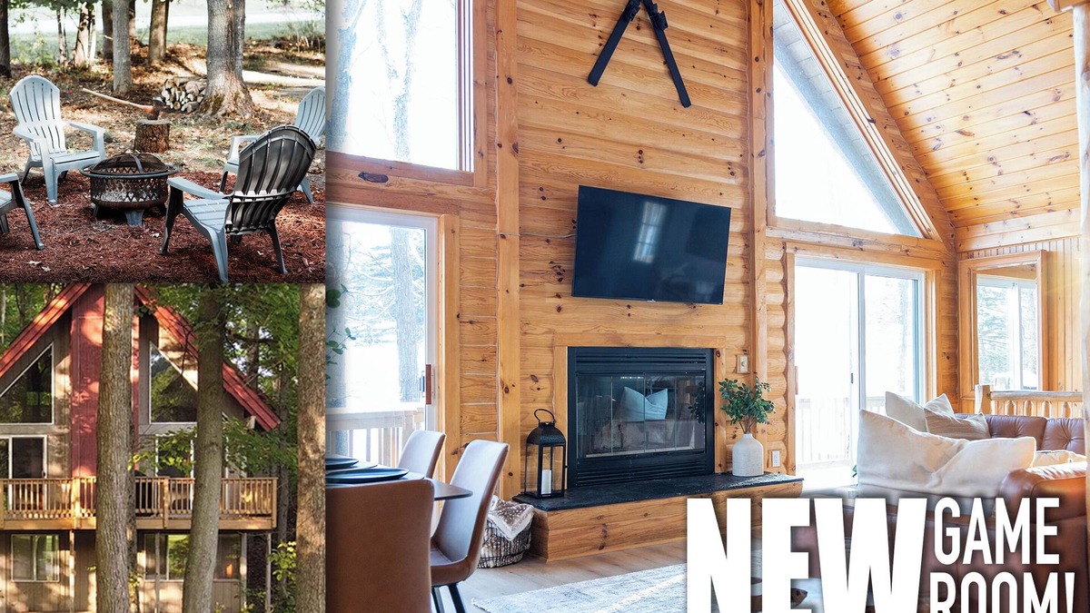 Bellaire Ski Chalet | Cozy Chalet w/HOT TUB just steps from Shanty Creek Resort