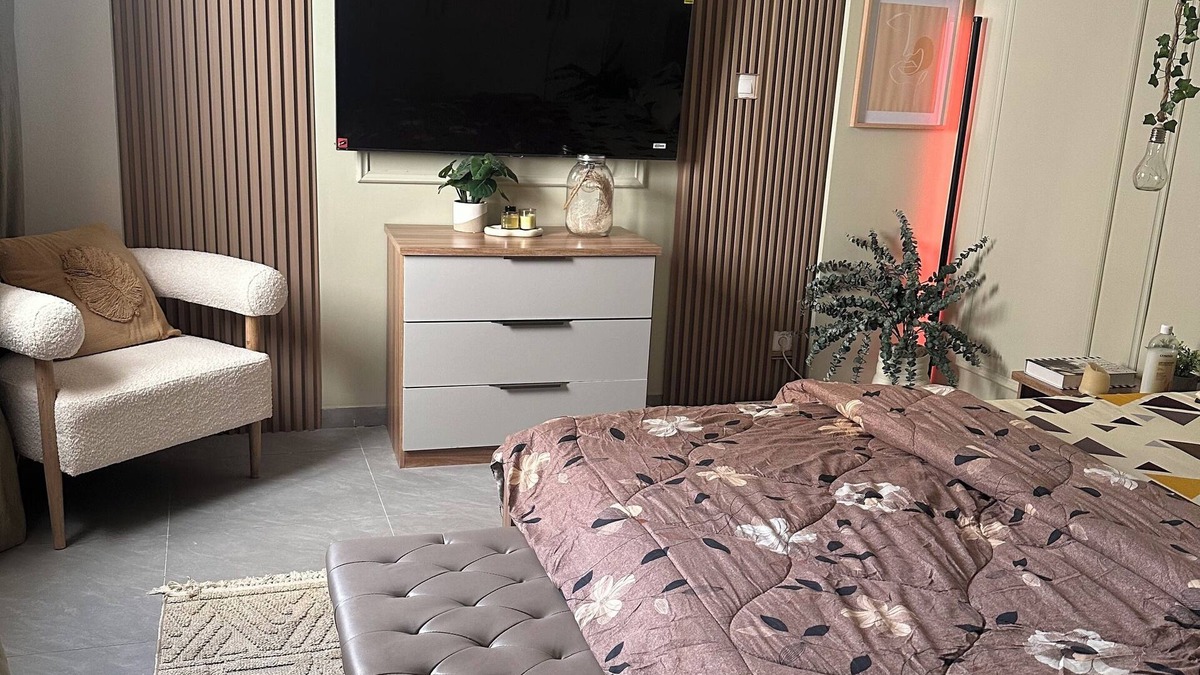 Ouakam Condo | Cozy cocoon, magnificent guest room