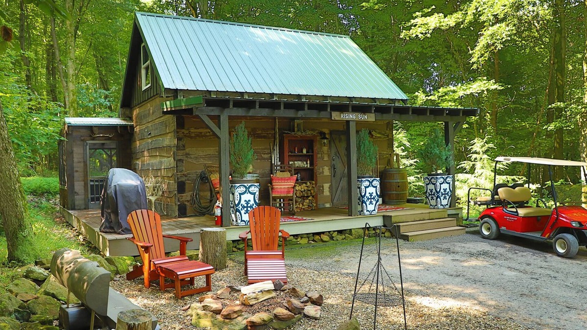 Dover Cottage | Cozy Cottage on 400 acres with private enclosed hot tub and indoor wood burner!