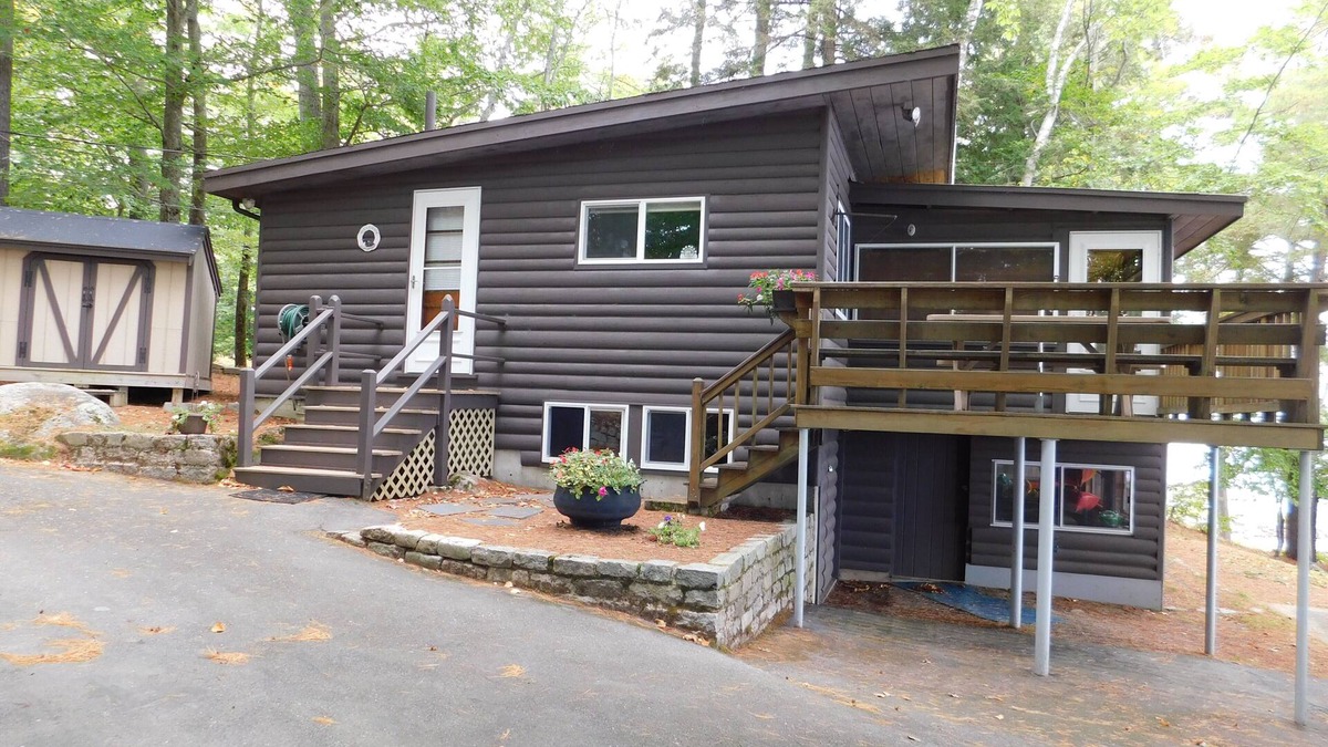 South Casco Cottage | Cozy cottage on Sebago Lake with amazing views and excellent swimming!