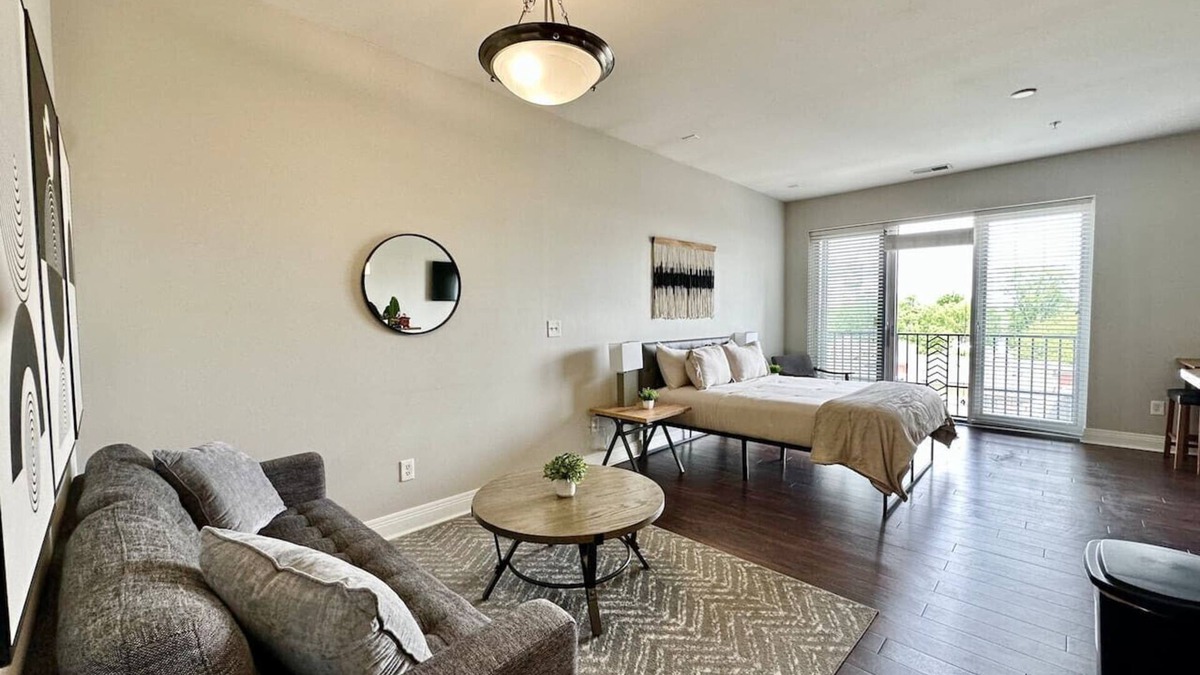 Cole-Noble District Apartment | Cozy Downtown Loft with Balcony
