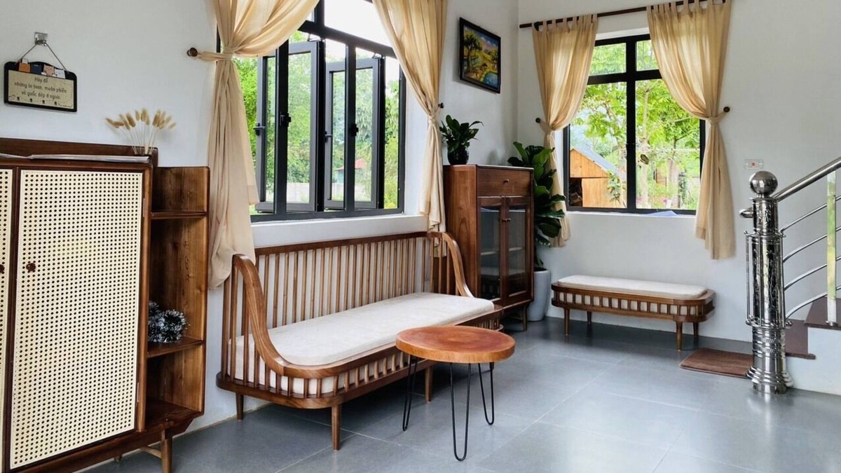 Van Mieu House | Cozy Farmstay with Landscape View