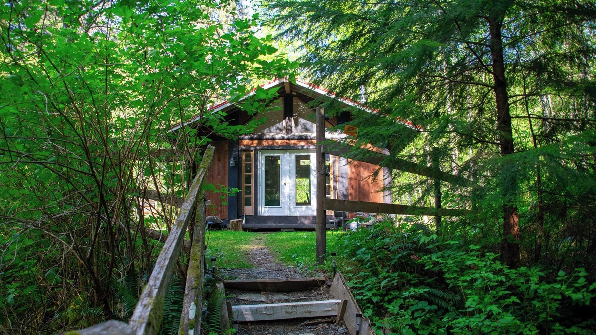 Strathcona Cabin | Cozy Forest Cabin in the Beautiful Sayward Valley
