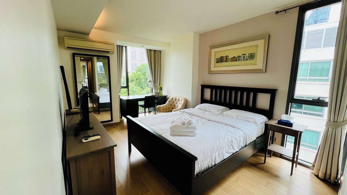 Sukhumvit Apartment | Cozy Garden View 1BR 700m BTS ThongLor Sukhumvit49 Samitivej