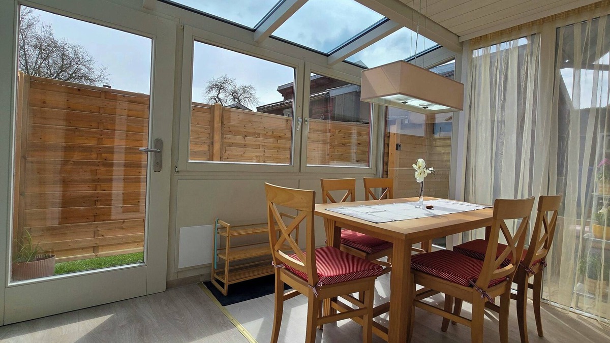 Kaufbeuren Apartment | Cozy, ground-floor vacation apartment with conservatory in the beautiful Allgäu