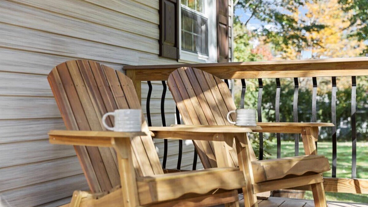 New Paltz House | Cozy Home with Game Room and Fire Pit