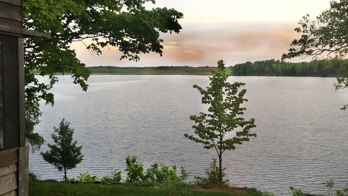 Emily Cabin | Cozy Lake Front Cabins perfect for summer, fall and winter