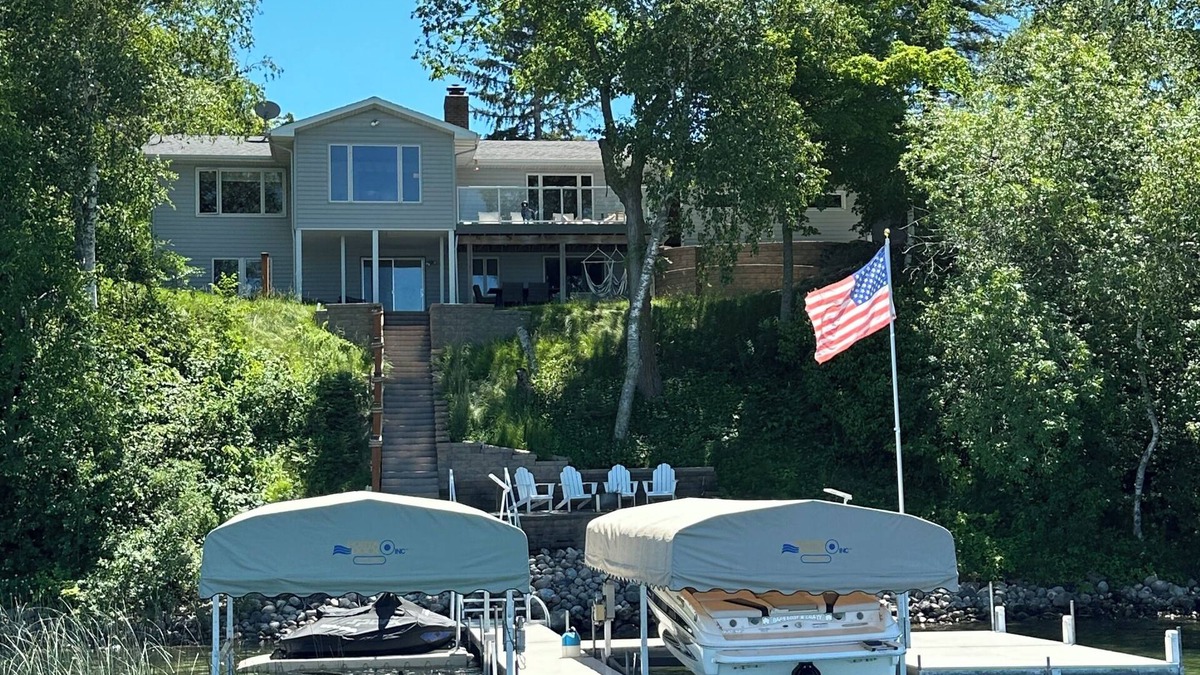 Alexandria House | Cozy lake home on chain of lakes!