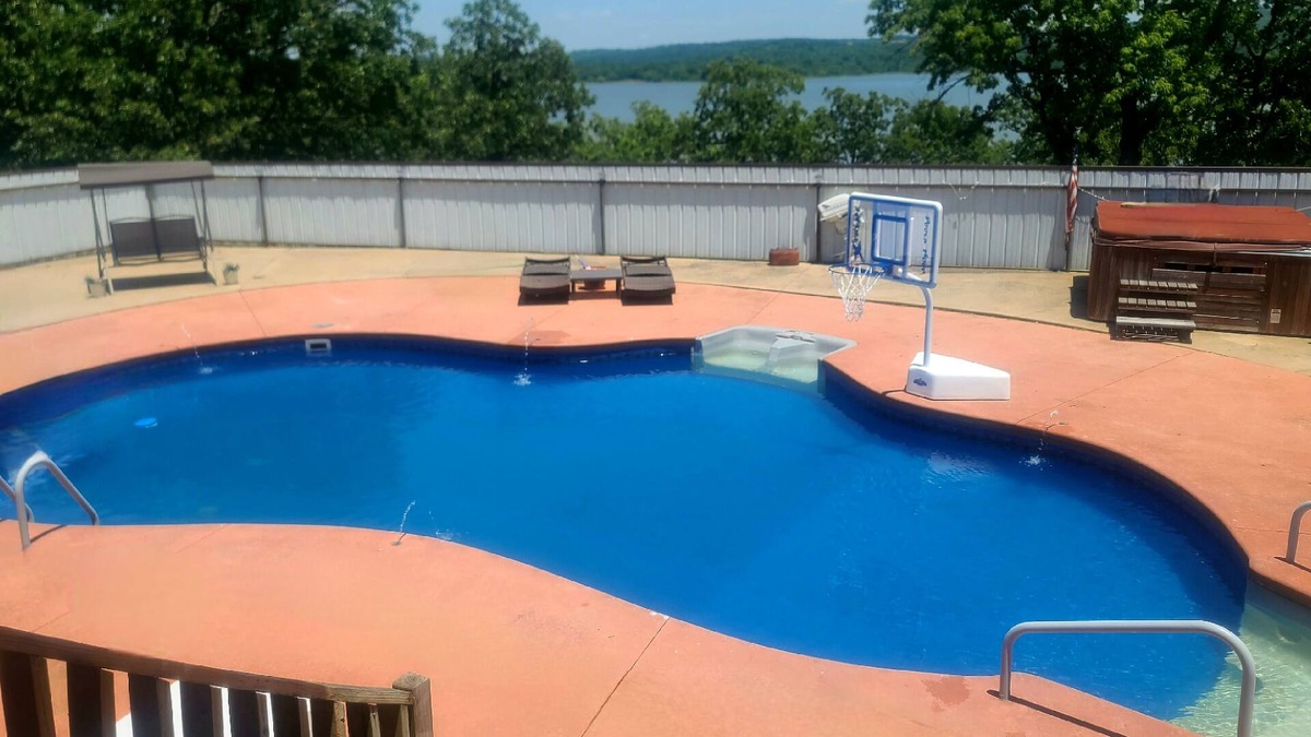 Blocker House | Cozy Lake home with pool, hot tub, private dock, game room and more!