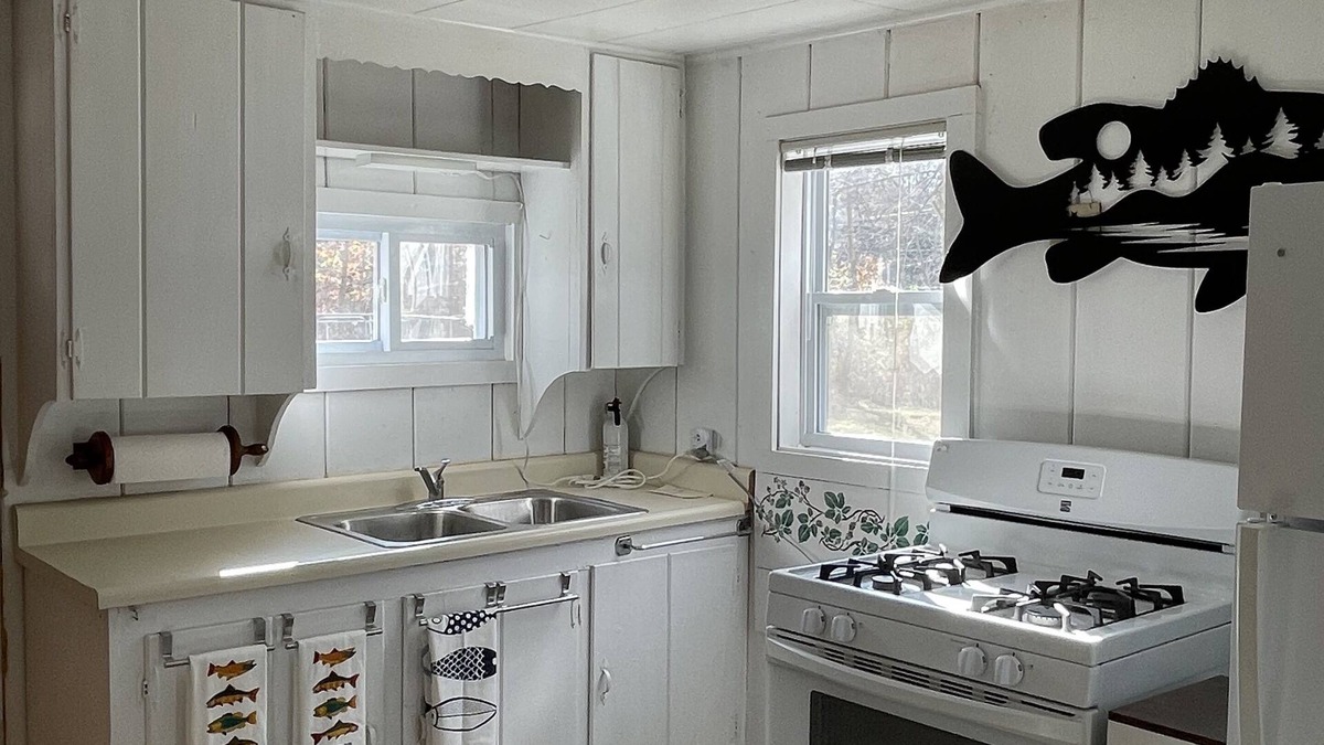 Hale Cottage | Cozy Lakefront Hilltop Cottage. Pet friendly. Queen Bed &2 Queen Futons Sleeps 6