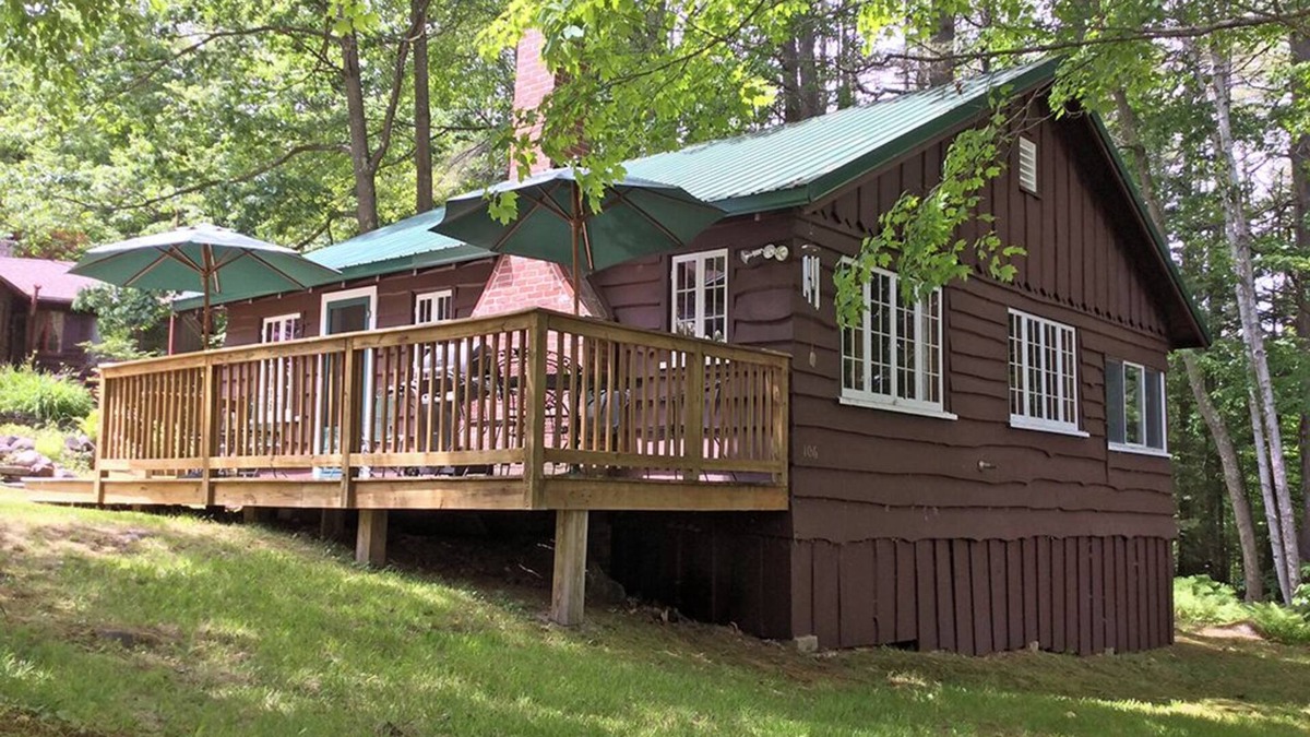 Bristol Cottage | Cozy, lodge-style cottage in wooded, quiet lakeside neighborhood
