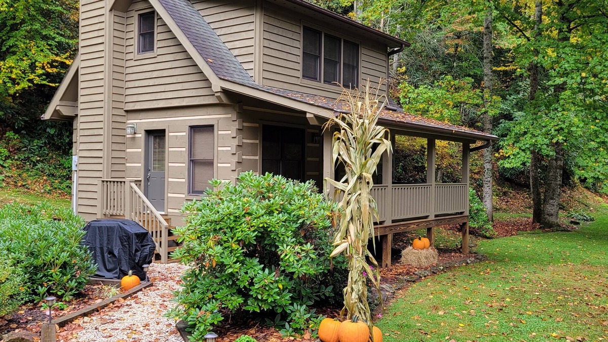 Canton Cabin | Cozy Log Cabin Getaway Waynesville, Smokey Mountains, Blue ridge Parkway
