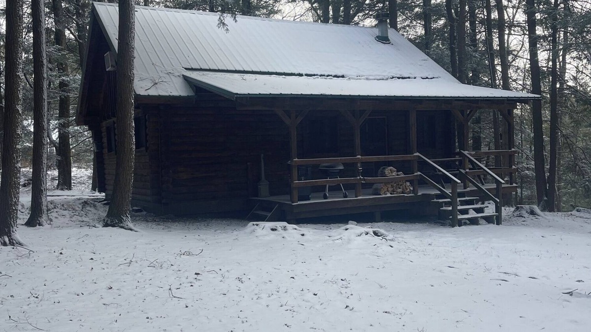 Clarington Cabin | Cozy Log Cabin in Cook Forest
