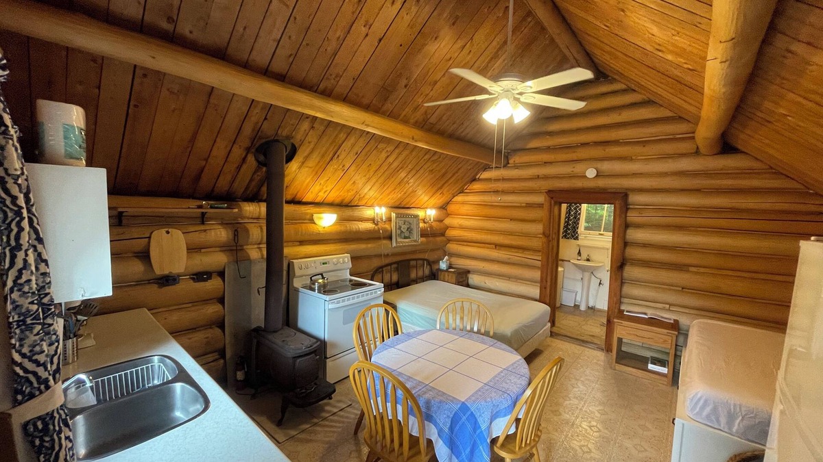 Hastings Highlands Cottage | Cozy log cabin on Baptiste Lake