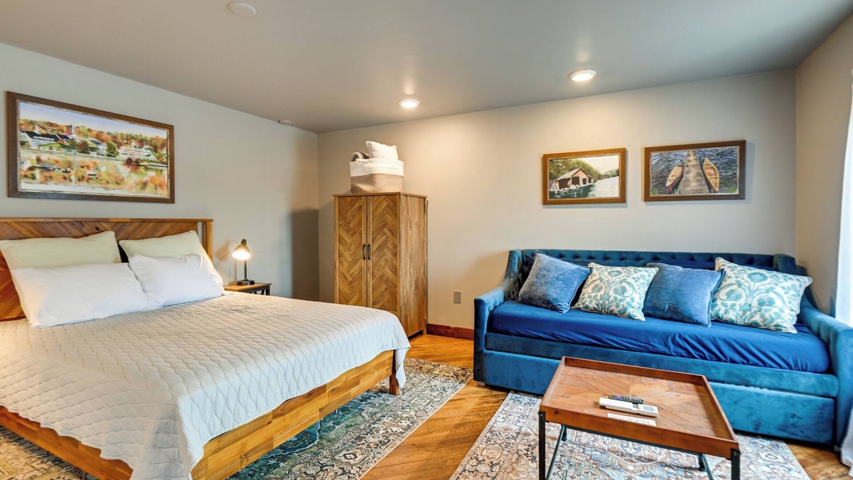 Meredith Apartment | Cozy Meredith Studio Near Lakes & Downtown