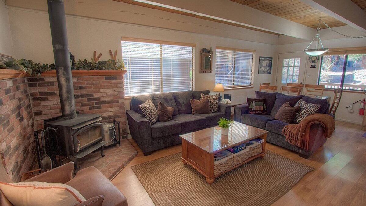 Incline Village Cabin | Cozy Mt. Hideaway | Adorable Tahoe A-Frame Cabin | IVH0622