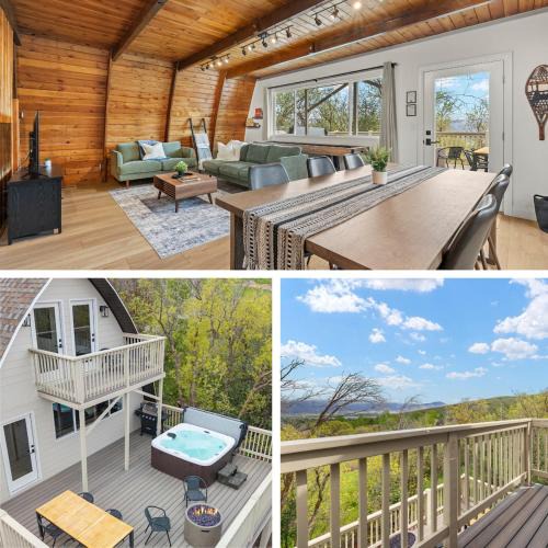 Midway House | Cozy Mtn Cabin - Epic Views - Hot Tub - Fire Pit