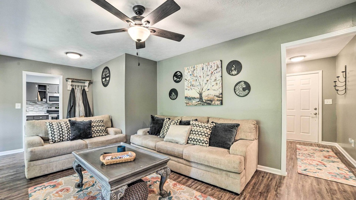 Almo House | Cozy Murray Retreat w/ Grill ~ 2 Mi to Lake!