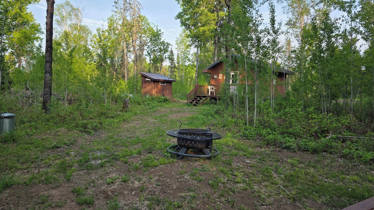 Duluth Cabin | Cozy one room cabin and outhouse tucked in the woods with your own private site.