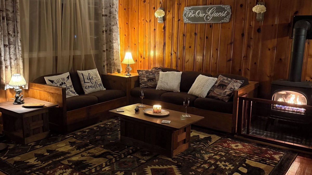 Pocono Summit Cabin | Cozy Pine Cabin in the heart of the Poconos.