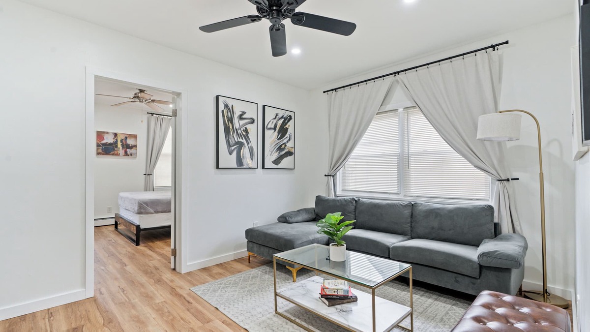 North Bergen Apartment | Cozy Retreat 15Min to NYC, MetLife, Mall + Free Parking