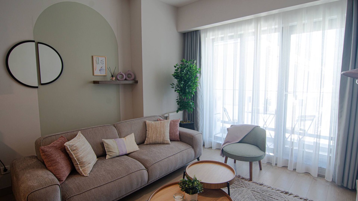 Esenyurt Apartment | Cozy Retreat: Stylish 1BR Apt