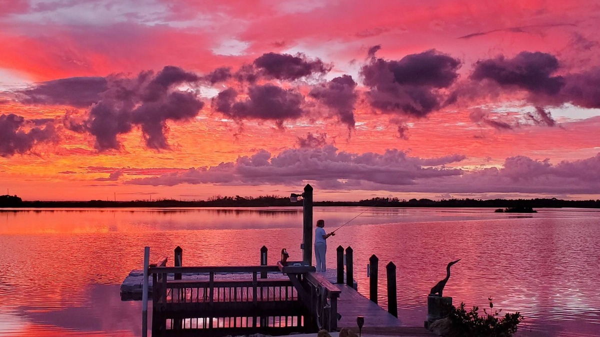 Crystal River House | Cozy Riverfront Retreat in Ozello with hot tub, private dock and amazing views