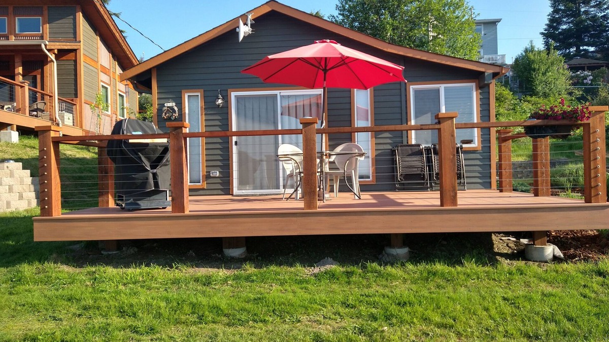 Diamond Point Cabin | Cozy, Salt Water View, Olympic Peninsula Cabin