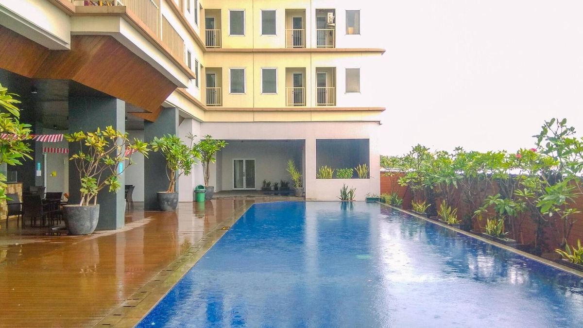 Karawang Apartment | Cozy Stay 2BR Tamansari Mahogany Apartment