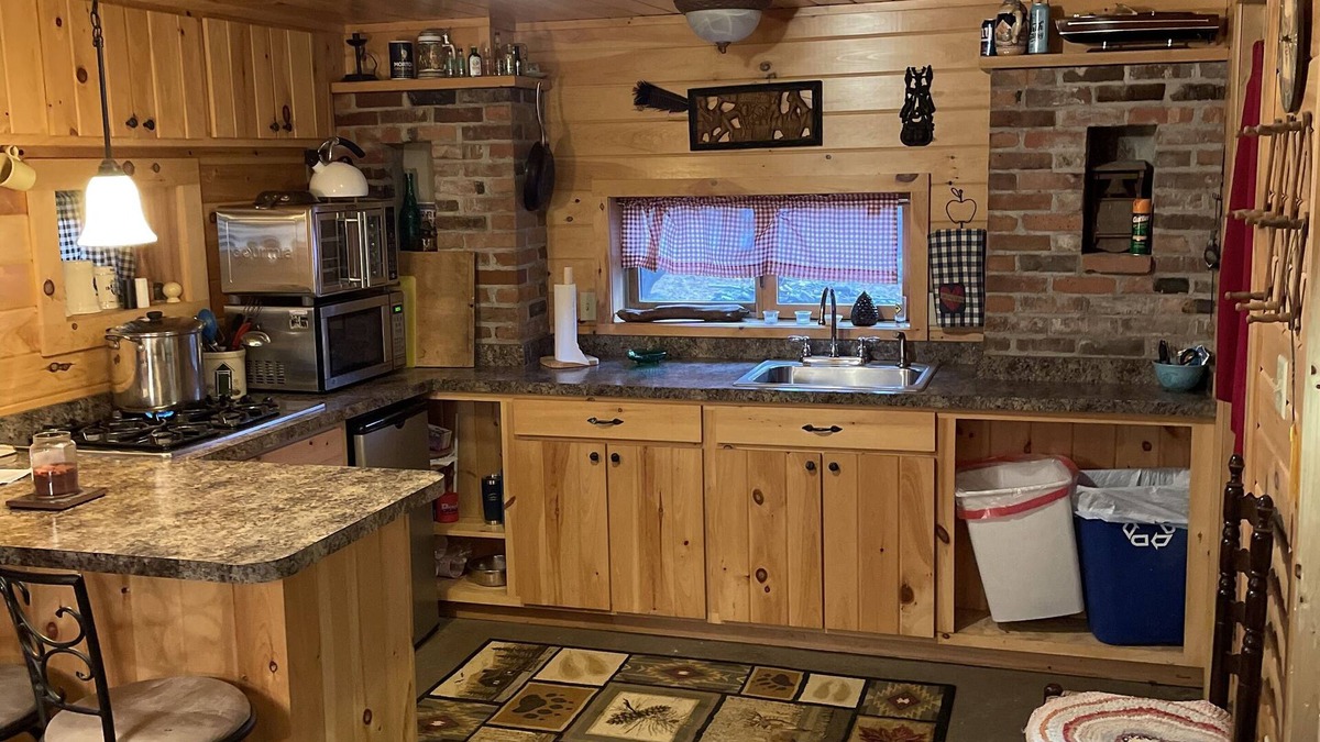 Brantingham Cabin | Cozy Stone House Cabin at Brantingham Lake! Pet Friendly!!