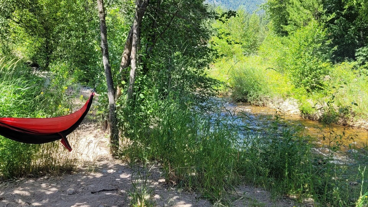 Okanagan-Similkameen Cabin | cozy studio cabin on 20 scenic acres over looking mountains and Hayes creek