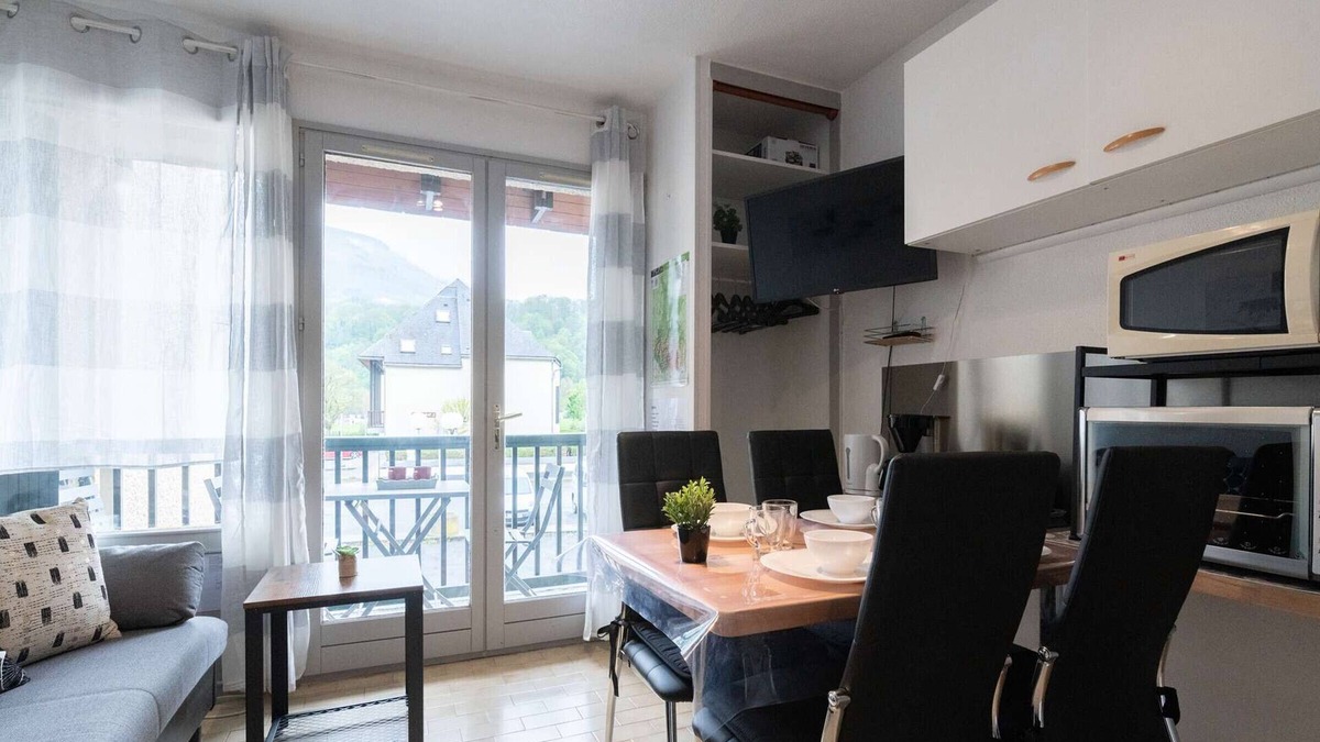 Vielle-Aure Apartment | Cozy Studio Near Cable Car in Vielle Aure - Sleeps 4
