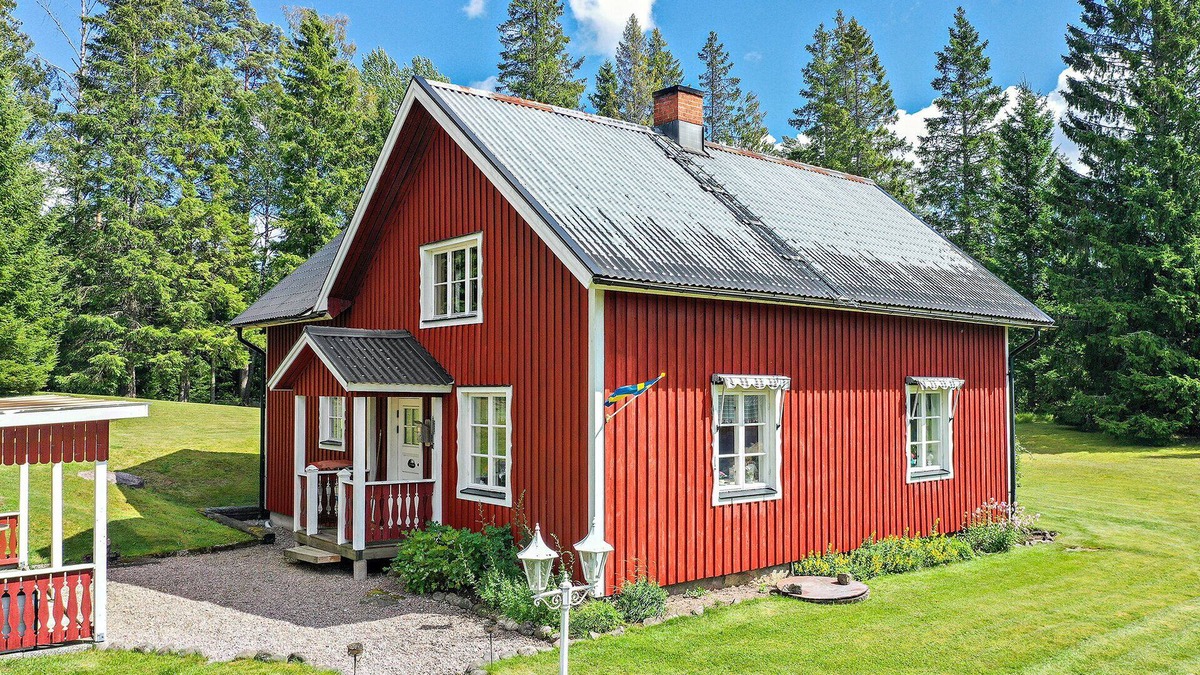 Amal House | Cozy Swedish forest farm -Marie- in a secluded location