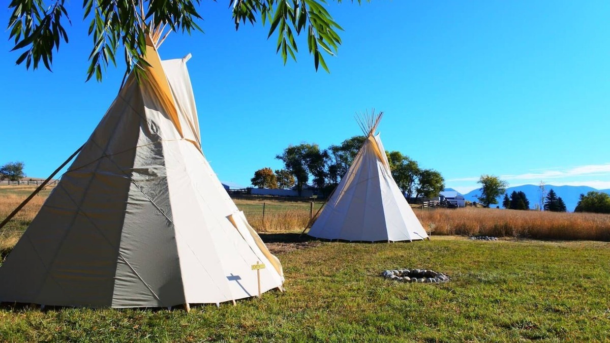 Polson House | Cozy Tipi near Flathead Lake - Element "Water"