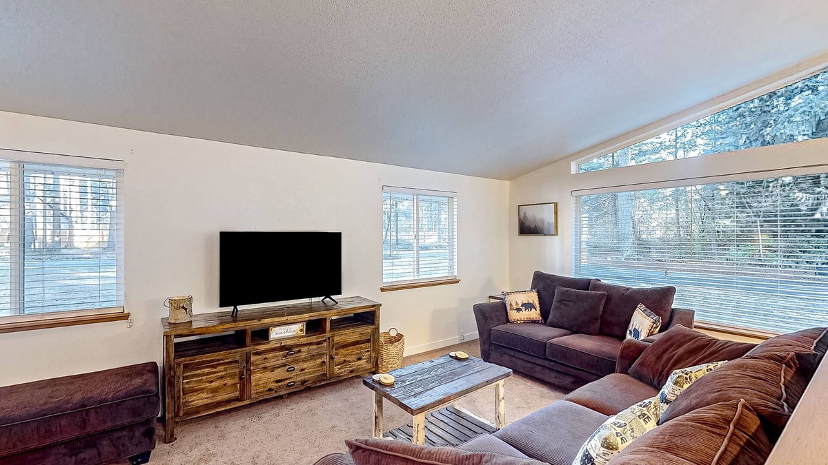 Pierce County House | Cozy tree-lined home with patio, grill, washer/dryer, and internet - near hiking