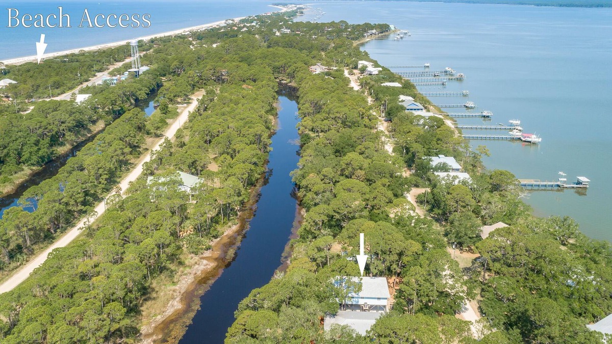 Alligator Point Cottage | Cozy Treehouse Hideaway just Steps to the Beach!