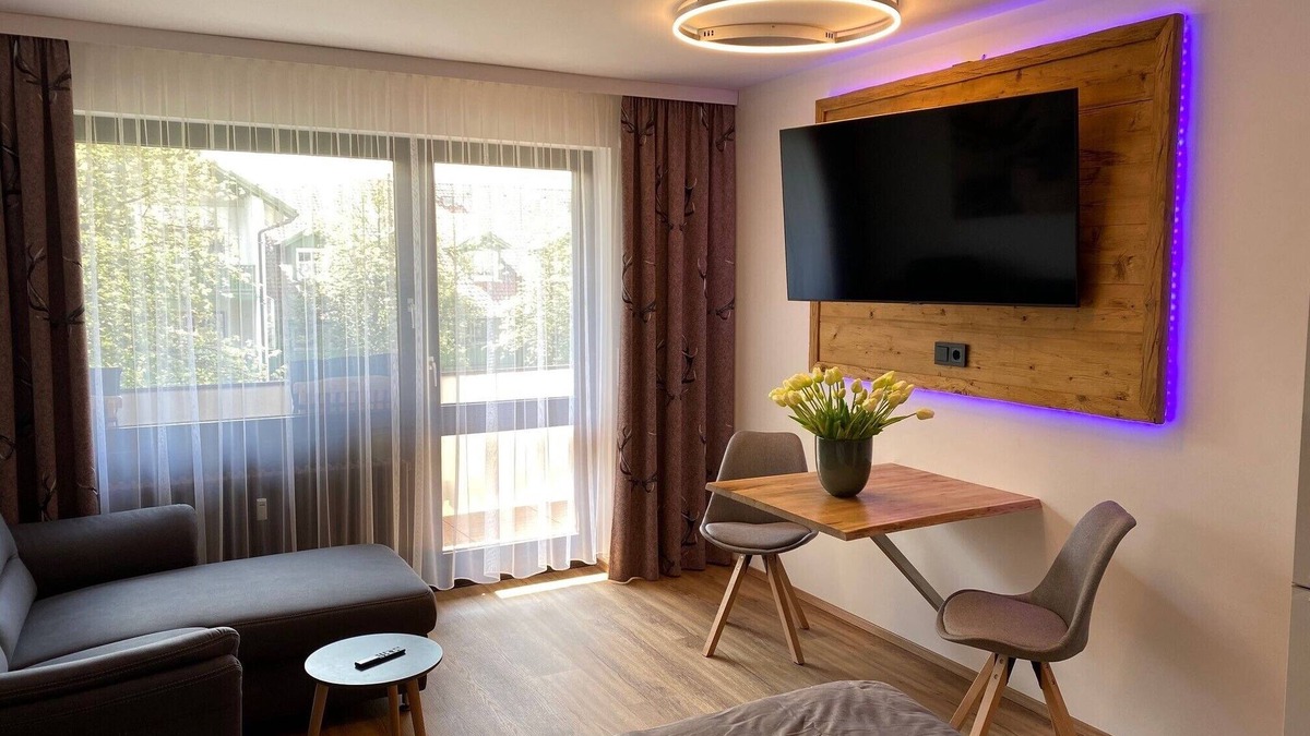 Bad Griesbach-Therme Apartment | Cozy vacation apartment (30 sqm) for up to two people with balcony and view of the countryside