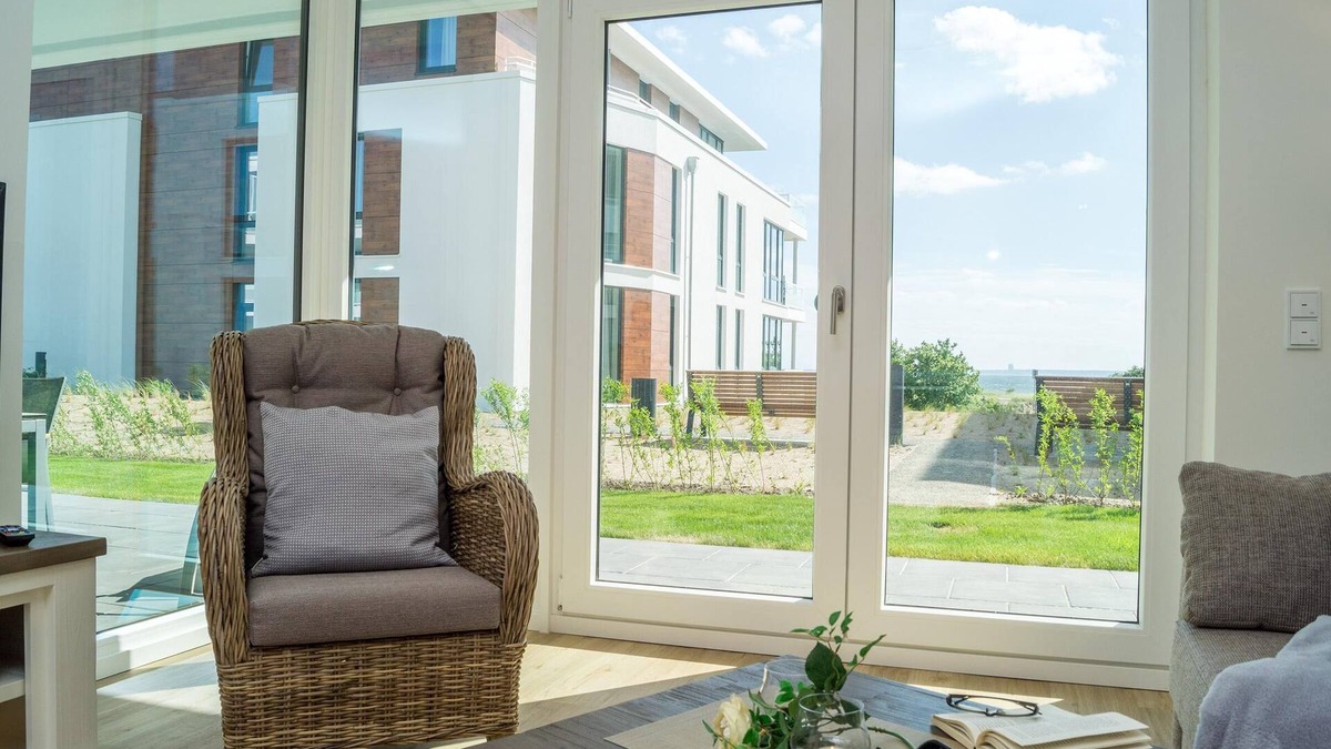 Pelzerhaken Apartment | Cozy vacation apartment with sea view & terrace at Südkap A-03 in Pelzerhaken