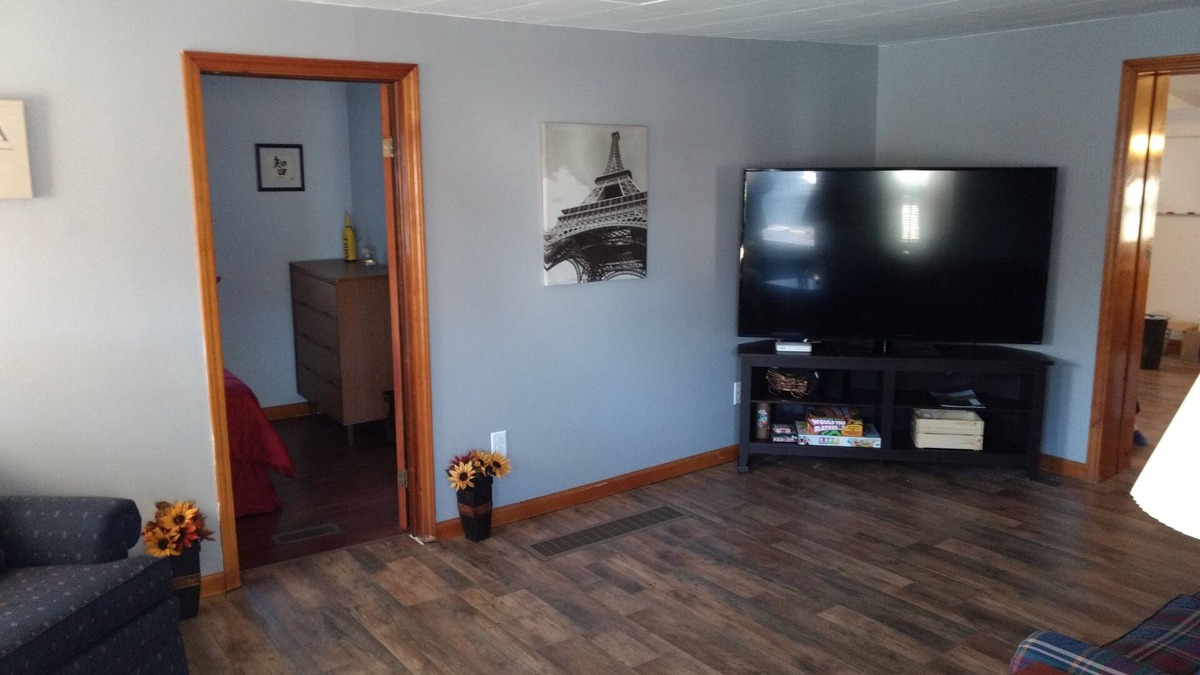 Seneca Falls House | Cozy White House